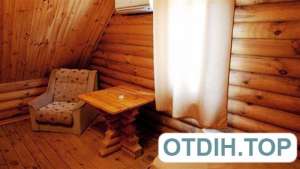 2-8 местный деревянный коттедж - База-отдыха  Форт Азов - Федотова коса
